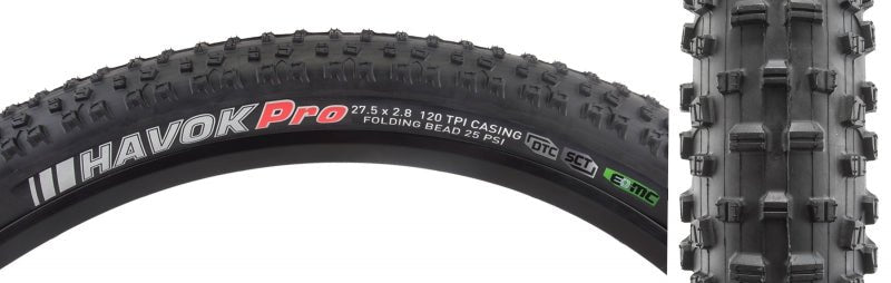 Tires Kenda Kenda Havok Pro DTC/EMC/TLR/E50 27.5x2.6 Tubeless Tire Dark Slate Gray