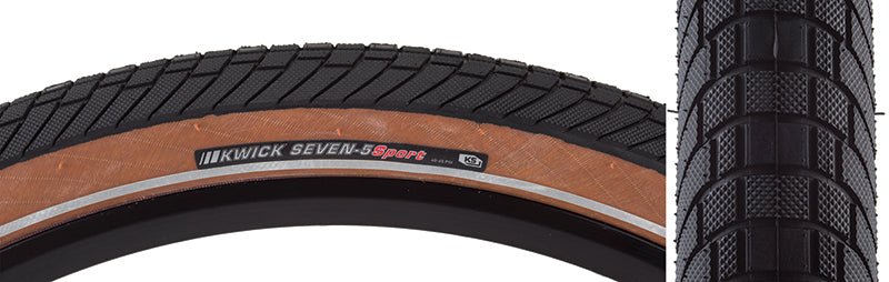 Tires Kenda Kenda Kwick Seven.5 Sport 27.5x2.0 Standard Tire Dark Slate Gray
