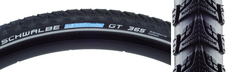 Tires Schwalbe Schwalbe Marathon GT 365 Performance Twin DualGuard 700x38 Standard Tire Dark Slate Gray