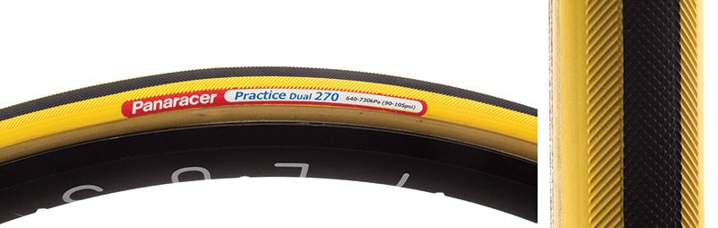 Tires Panaracer Panaracer Practice Dual 700x22 Tire Sandy Brown