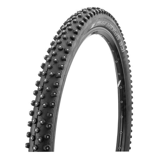 Tires Schwalbe Schwalbe Ice Spiker Pro Tire - 27.5 x 2.25 Clincher Wire BLK Performance Line Dark Slate Gray