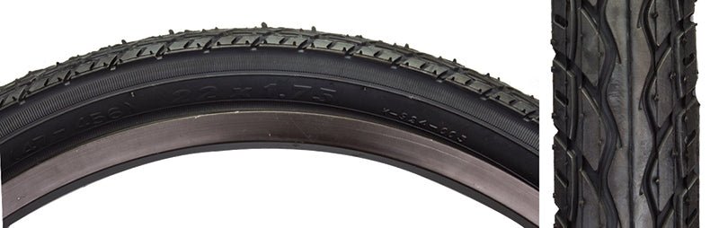 Tires Sunlite Sunlite Urban 22x1.75 Standard Tire Dark Slate Gray