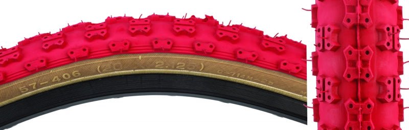 Tires Sunlite Sunlite MX3/C714 20x2.125 Standard Tire Firebrick