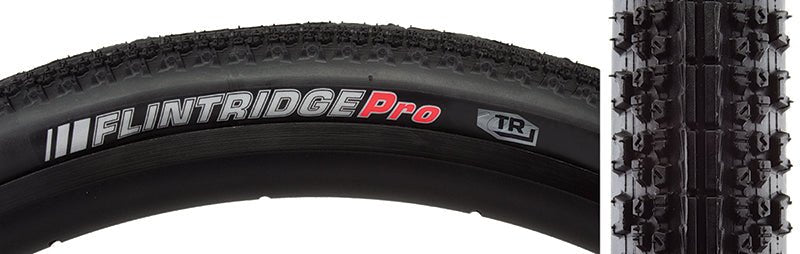 Tires Kenda Kenda Flintridge Pro Tire - 700 x 35 Tubeless Folding Black 120tpi Dark Slate Gray