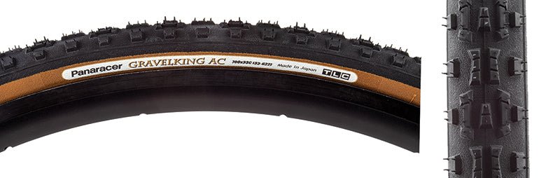 Tires Panaracer Panaracer GravelKing All Condition Knobby 700x33 Tubeless Tire Dark Slate Gray