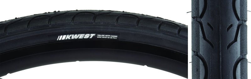 Tires Kenda Kenda Kwest 700x38 Standard Tire Dark Slate Gray