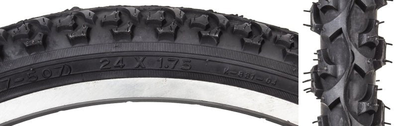 Tires Sunlite Sunlite MTB Alpha Bite 24x1.75 Standard Tire Dark Slate Gray