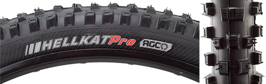 Kenda Hellkat AGC Tire - 29 x 2.4 Tubeless Folding Black 60tpi