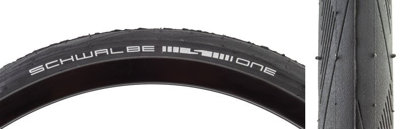 Tires Schwalbe Schwalbe One Tire - 20 x 1-1/8" Clincher Wire BLK Performance Line RaceGuard Addix Dark Slate Gray
