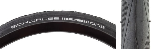 Tires Schwalbe Schwalbe One Tire - 20 x 1-1/8" Clincher Wire BLK Performance Line RaceGuard Addix Dark Slate Gray