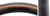 Tires WTB WTB Exposure Tire - 700 x 36 TCS Tubeless Folding Black/Tan Dark Slate Gray