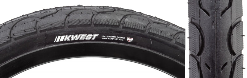 Tires Kenda Kenda Kwest 16x1.5 Standard Tire Dark Slate Gray