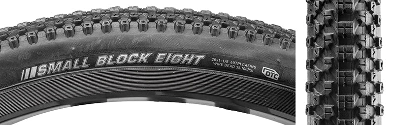 Tires Kenda Kenda Small Block 8 Sport 20x1-1/8 Standard Tire Dark Slate Gray
