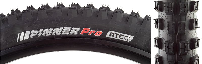 Tires Kenda Kenda Pinner Pro Tire - 27.5 x 2.4 Tubeless Folding Black ATC Dark Slate Gray
