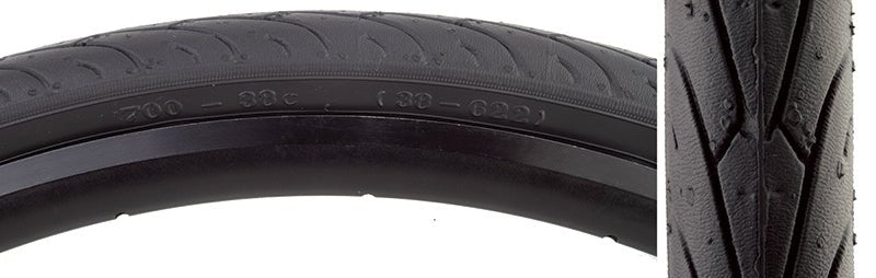 Tires Sunlite Sunlite City Slick II 700x38 Standard Tire Dark Slate Gray