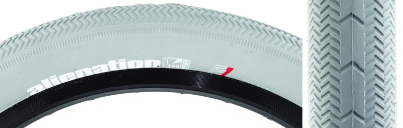 Tires Alienation Alienation TCS F1 20x1.95 Tubeless Tire Gray