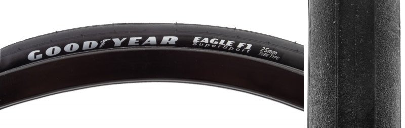 Tires Goodyear Goodyear Eagle F1 SuperSport 700x25 Tubeless Tire Dark Slate Gray