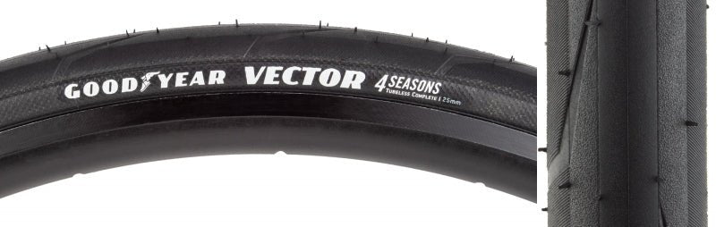 Tires Goodyear Goodyear Vector Four Seasons 700x25 Tubeless Tire Dark Slate Gray