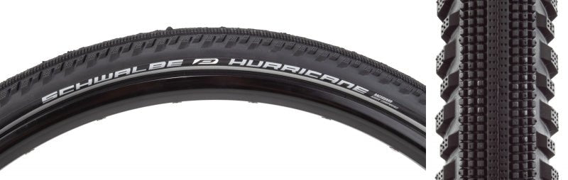 Tires Schwalbe Schwalbe Hurricane 700x40 Standard Tire Dark Slate Gray