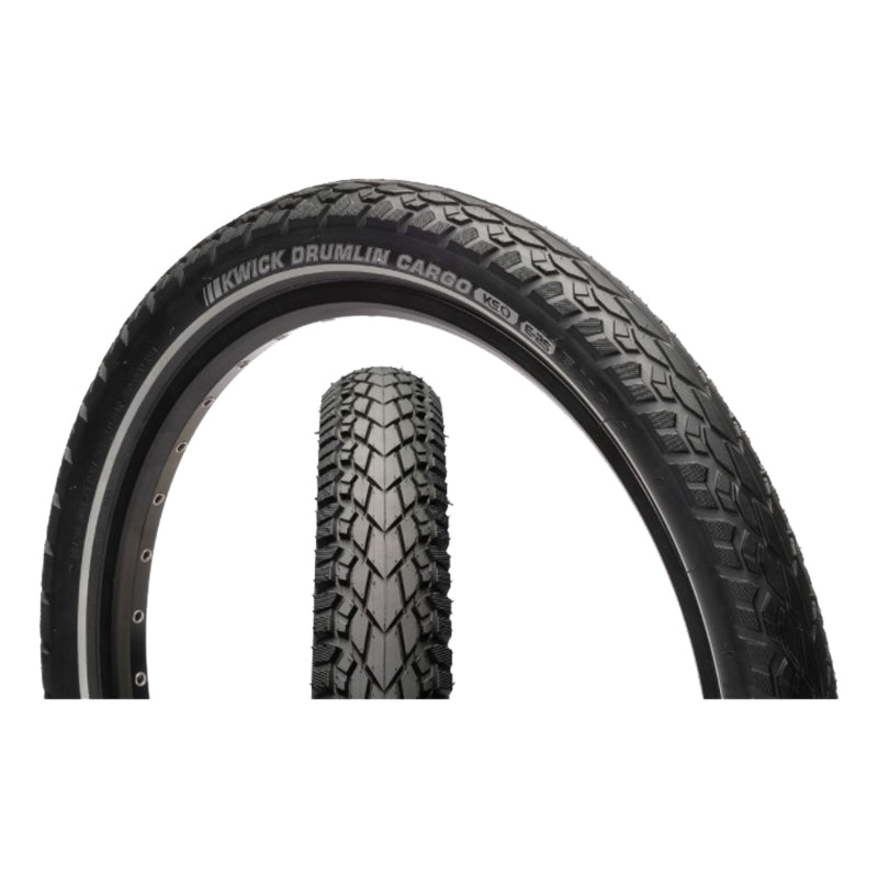 Tires Kenda Kenda Kwick Drumlin Cargo 20x2.0 Standard Tire Dark Slate Gray
