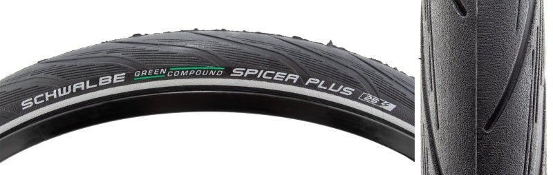 Tires Schwalbe Schwalbe Spicer+ Active Lite PG 26x1.5 Standard Tire Dark Slate Gray