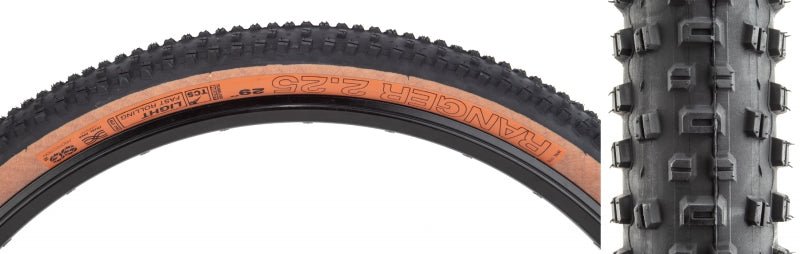 Tires WTB WTB Ranger Tire - 29 x 2.25 TCS Tubeless Folding BLK/Tan Light/Fast Rolling Dual DNA SG2 Dark Slate Gray