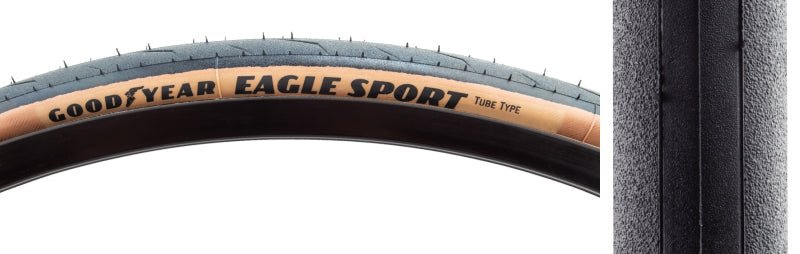 Tires Goodyear Goodyear Eagle Sport 700x30 Standard Tire Dark Slate Gray