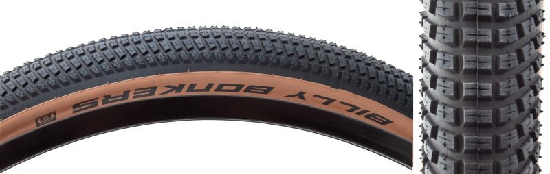 Tires Schwalbe Schwalbe Billy Bonkers Mountain Tire 26x2.10 Wire Clincher SBC K-Guard 67TPI Bronze Dark Slate Gray