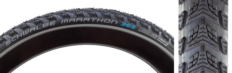 Tires Schwalbe Schwalbe Marathon 365 GreenGuard 20x1.5 Standard Tire Dark Slate Gray