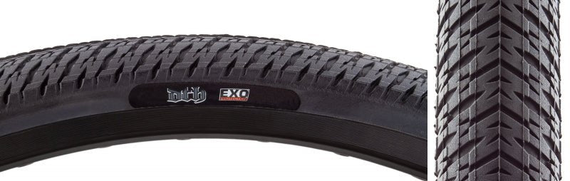Tires Maxxis Maxxis DTH Tire 20 x 2.2 Clincher Folding Black EXO Dark Slate Gray