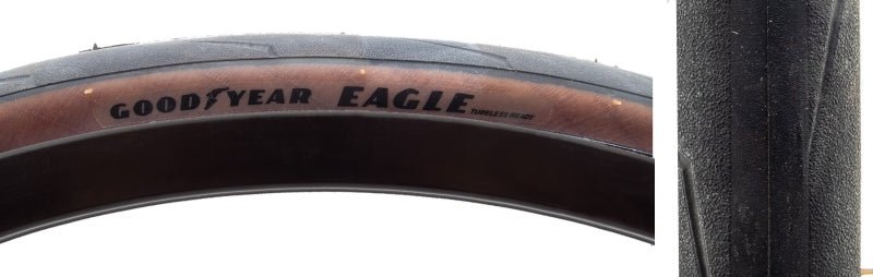 Tires Goodyear Goodyear Eagle 700x28 Tubeless Tire Dark Slate Gray