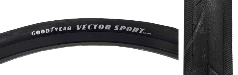 Tires Goodyear Goodyear Vector Sport 700x32 Standard Tire Dark Slate Gray