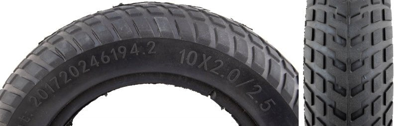 Tires Sunlite Sunlite Flat-Free Solid 10x2.0 Solid Tire Dark Slate Gray
