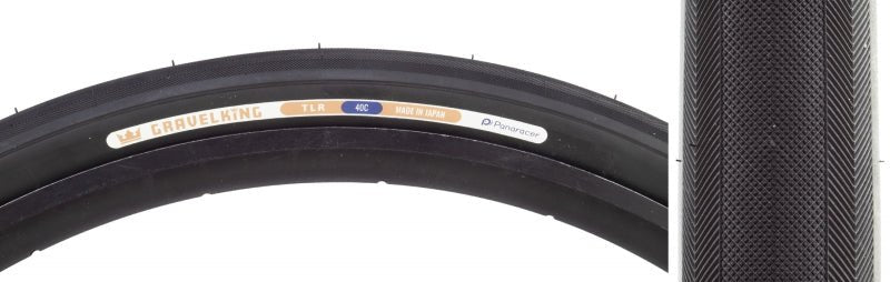Tires Panaracer Panaracer GravelKing Slick Tire - 700 x 35 Tubeless Folding Black Dark Slate Gray