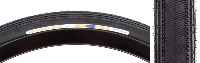 Tires Panaracer Panaracer GravelKing SS Tire - 700 x 30 Tubeless Folding Black Dark Slate Gray