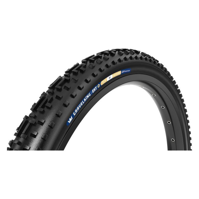 Tires Panaracer Panaracer GravelKing EXT Plus Tire - 700 x 45 Tubeless Folding Black Dark Slate Gray