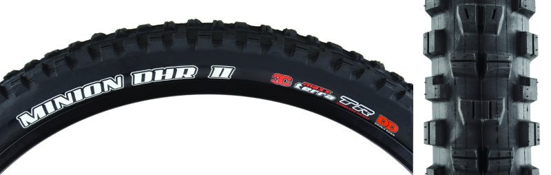 Tires Maxxis Maxxis Minion DHR II Tire - 29 x 2.6 Tubeless Folding Black 3C MaxxTerra DD Dark Slate Gray