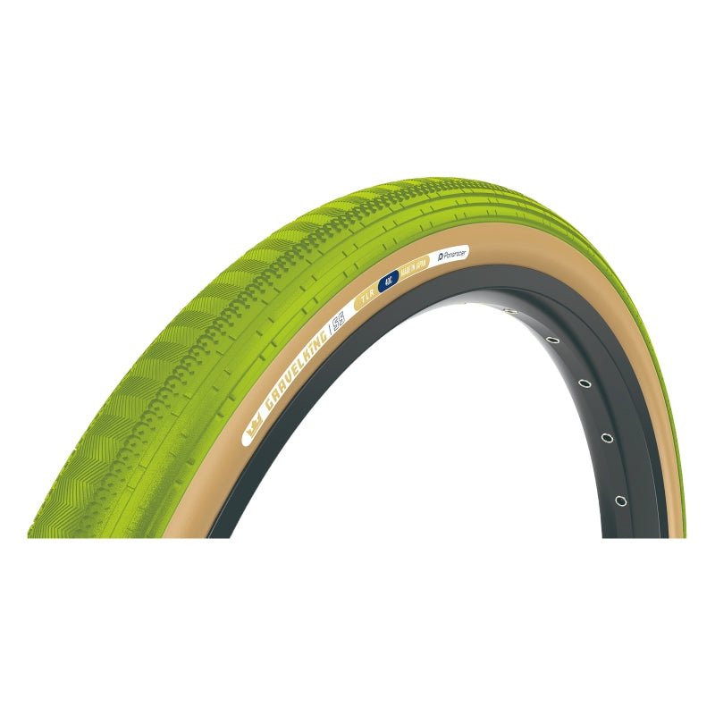 Tires Panaracer Panaracer GravelKing SS 700x40 Tubeless Tire Yellow Green