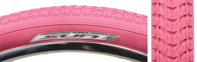 Tires Sunlite Sunlite Cruiser 927 26x2.125 Standard Tire Pale Violet Red