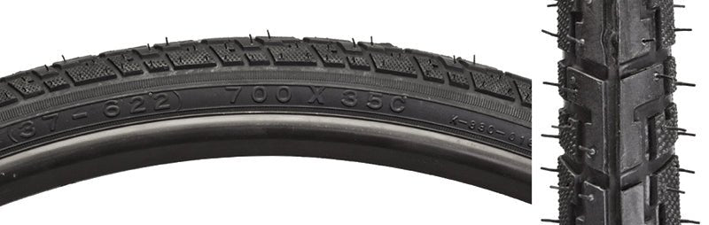 Tires Sunlite Sunlite Hybrid Nimbus 700x35 Standard Tire Dark Slate Gray
