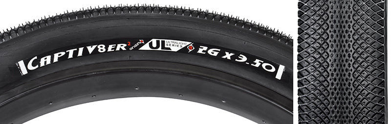 Tires Origin8 Origin8 Captiv-8er UL 26x3.5 Standard Tire Dark Slate Gray