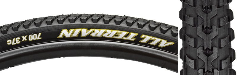 Tires WTB WTB All Terrain Tire - 700 x 37 Clincher Wire Black 27tpi Dark Slate Gray