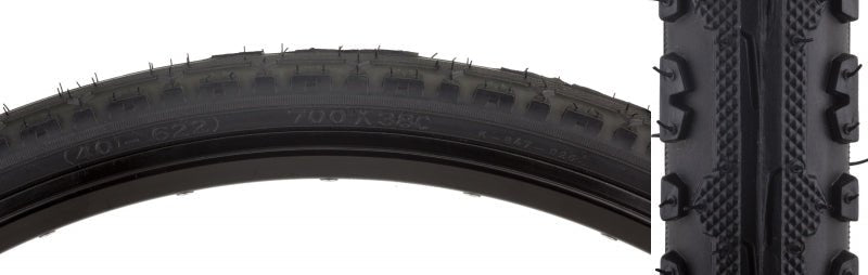 Tires Sunlite Sunlite Hybrid Kross Plus 700x38 Standard Tire Dark Slate Gray