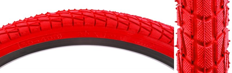 Tires Sunlite Sunlite Freestyle - Kontact 20x1.95 Standard Tire Red