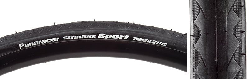 Tires Panaracer Panaracer Stradius Sport 700x26 Standard Tire Dark Slate Gray