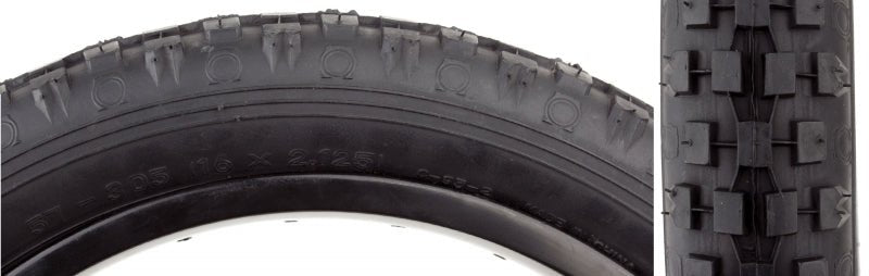 Tires Sunlite Sunlite Knobby CST93 16x2.125 Standard Tire Dark Slate Gray