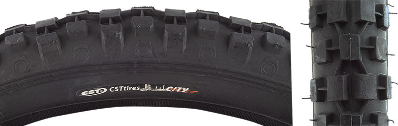 Tires Sunlite Sunlite Knobby CST93 20x2.125 Standard Tire Dark Slate Gray