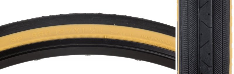 Tires Sunlite Sunlite Road Raised Center CST638 27x1-1/4 Standard Tire Tan