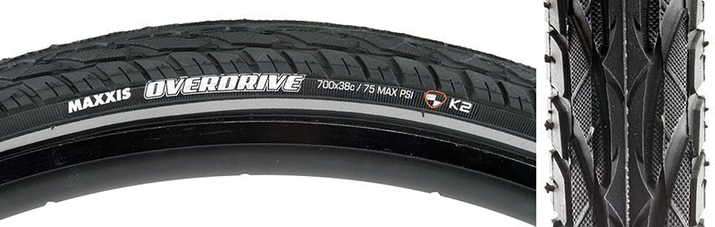 Tires Maxxis Maxxis Overdrive SC/K2 700x38 Standard Tire Dark Slate Gray