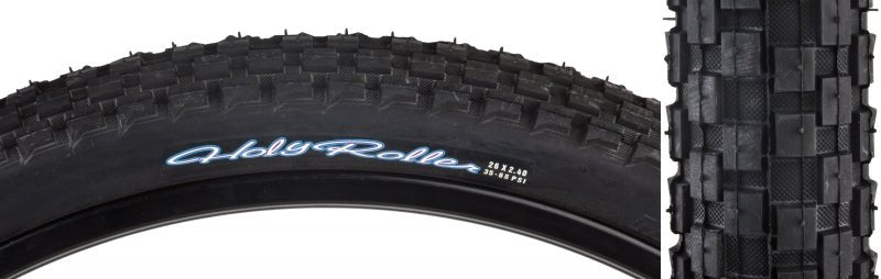 Tires Maxxis Maxxis Holy Roller Tire - 26 x 2.4 Clincher Wire Black Single Dark Slate Gray